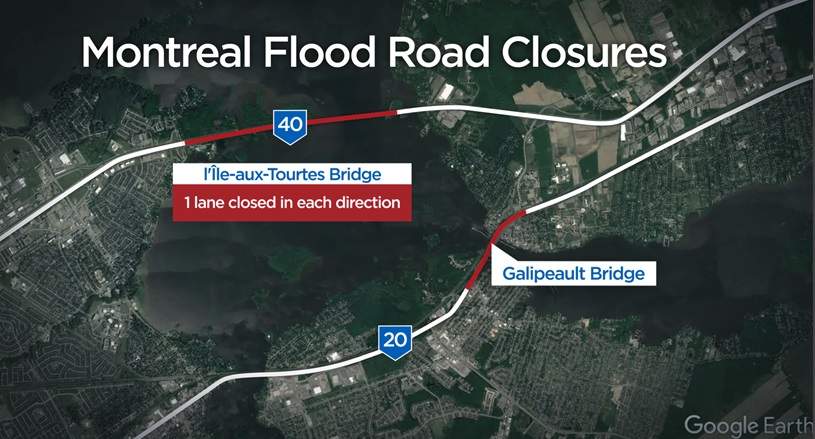 Road closures are expected to hamper the Monday commute. Sunday, April 28, 2019.