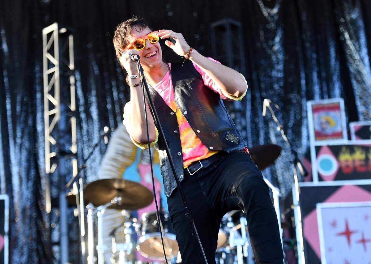 Julian Casablancas of The Strokes and Voidz performs onstage during Beach Goth Festival at Los Angeles State Historic Park on Aug. 5, 2018, in Los Angeles, Calif.