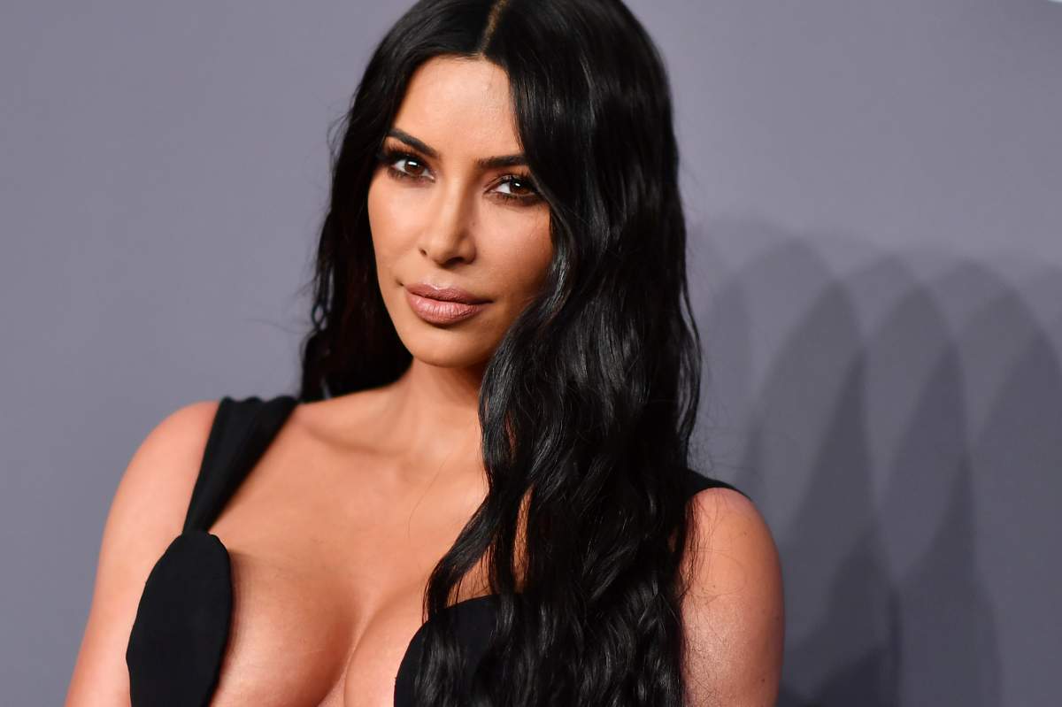 Kim Kardashian arrives to attend the amfAR Gala New York at Cipriani Wall Street in New York City on Feb. 6, 2019.