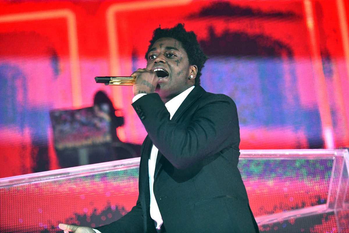 Kodak Black performs onstage during the ‘Dying to Live’ tour at Hollywood Palladium on March 20, 2019, in Los Angeles, Calif.
