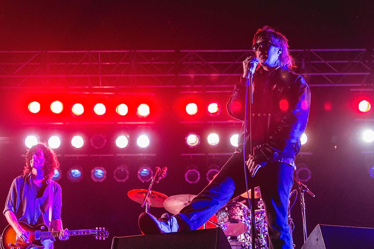 Julian Casablancas of The Strokes performs onstage at Austin City Limits Music Festival at Zilker Park on Oct. 4, 2015 in Austin, Texas.