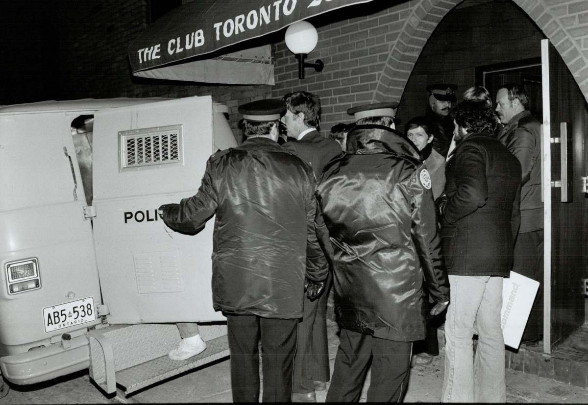 Toronto Bathhouse raids, Feb. 5, 1981.