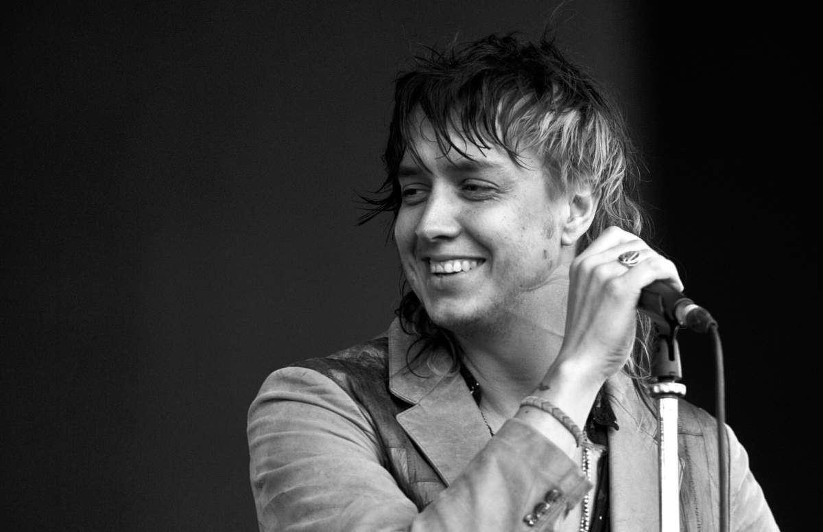 Julian Casablancas of the Strokes performing at the British Summertime festival in Hyde Park, London.