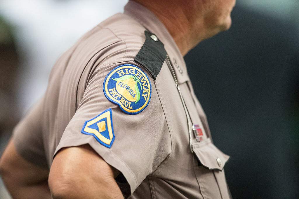 A Florida Highway Patrolman is seen in a Sept. 17, 2016 file photo.
