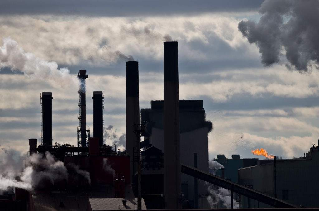 Hamilton's ArcelorMittal Dofasco steel mill in Hamilton Ont.
