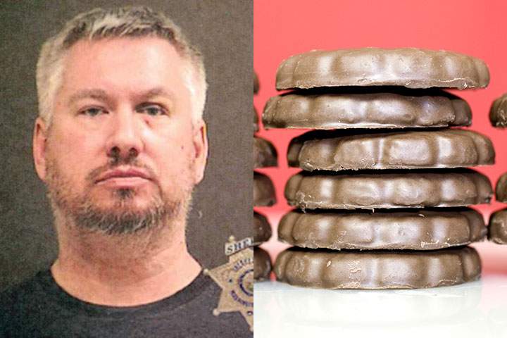 Forest Grove Police said Brian Couture, 40, placed the emergency call just before 10 a.m. and reported an unknown individual had entered his home through a sliding glass door.