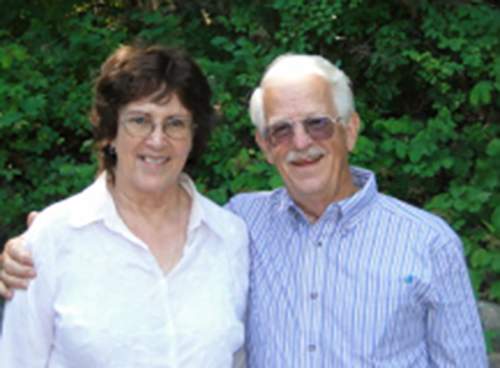 Gordon Parmenter, pictured here with his wife, was gunned down at the Church of Christ in Salmon Arm, B.C. on Sunday morning during service.