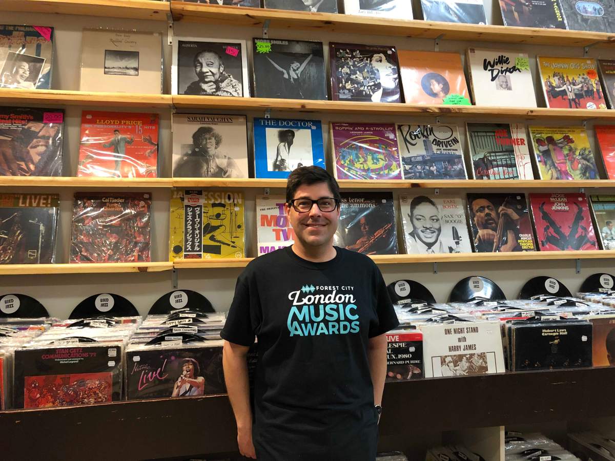 Troy Hutchison, owner of Grooves Records