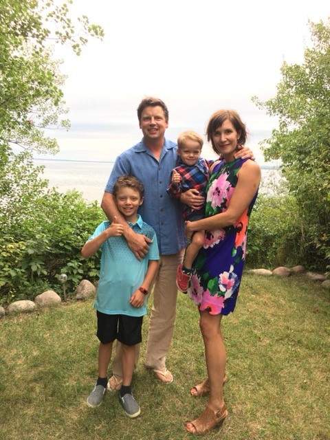 Heather McCormick and her family.
