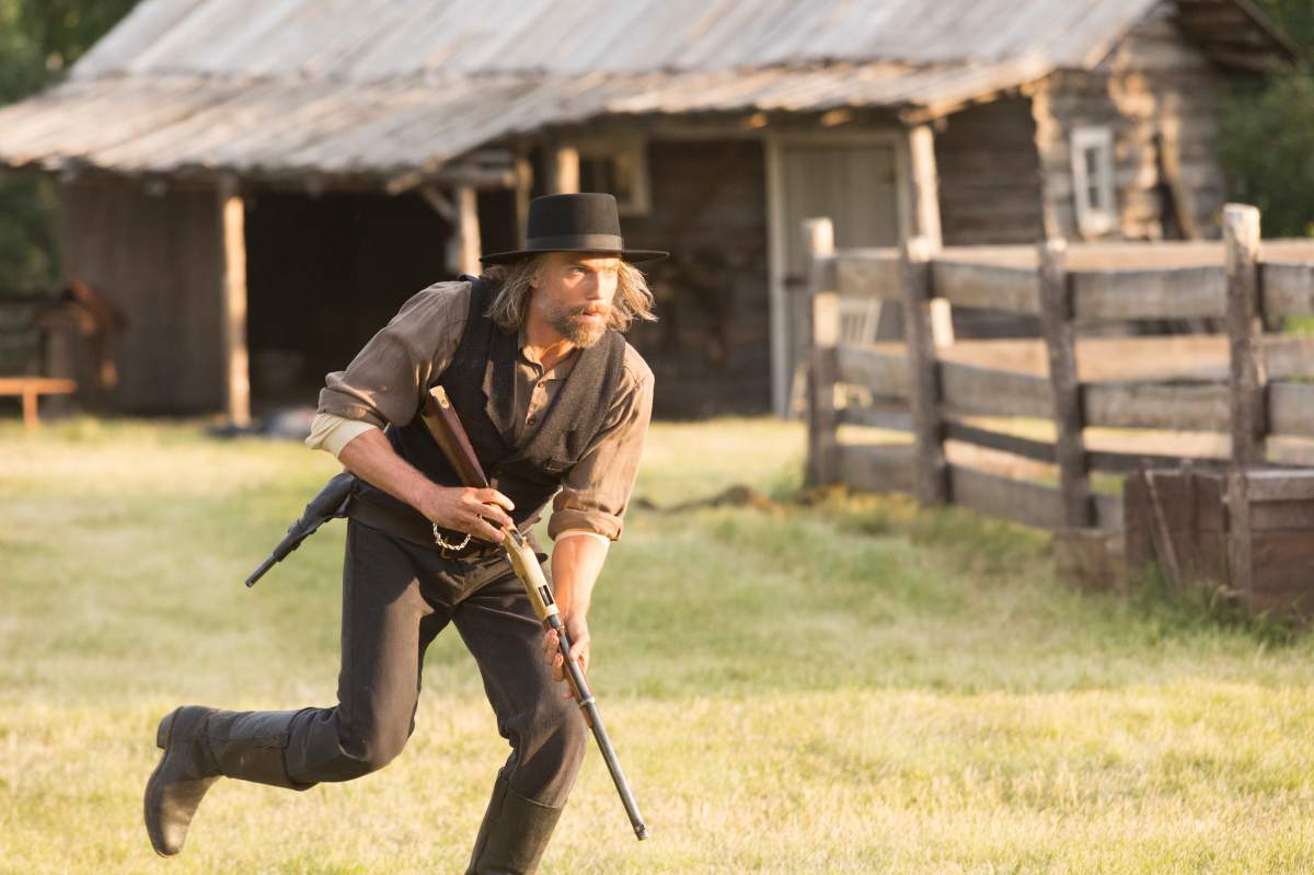 Anson Mount as Cullen Bohannan in Hell On Wheels. Photo Credit: Michelle Faye/AMC