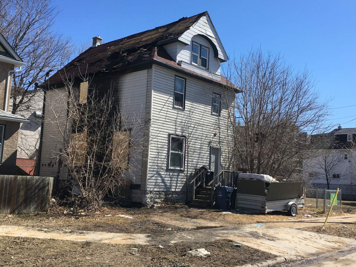 Furby St. fire leaves five people homeless.