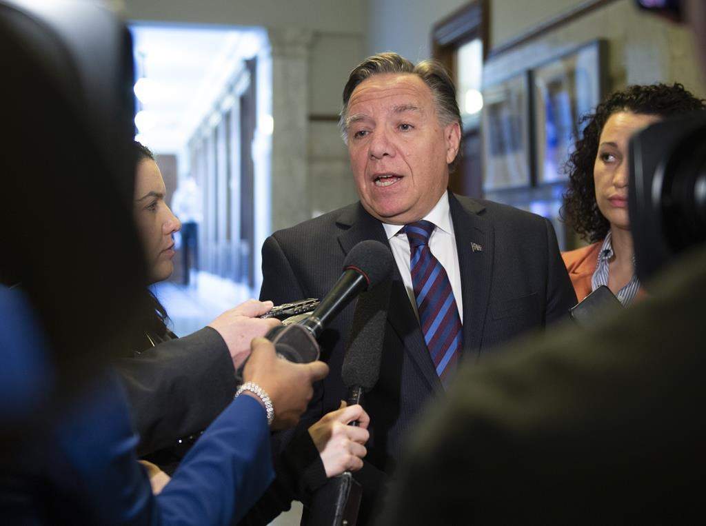 When reached by The Canadian Press, representatives of two of the groups that left the network flatly denied being pressured by the government.