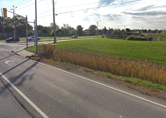 The Lincoln Alexander Parkway at Mud Street in Hamilton, Ont.
