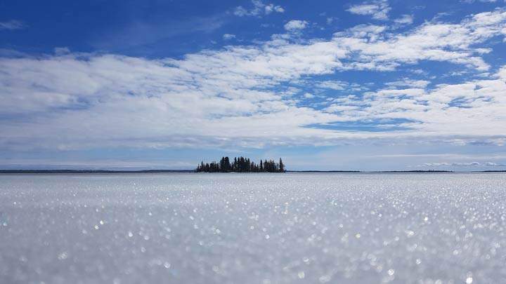 Nancy Couwenberg took the April 24 Your Saskatchewan photo at Waden Bay.