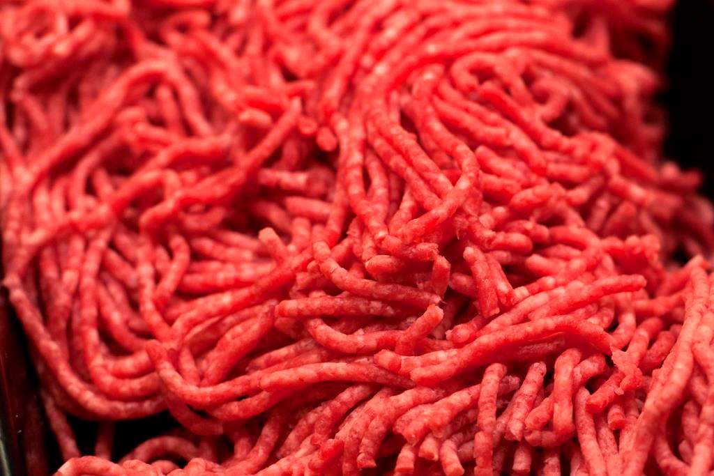 An Edson man is accused of breaking in and stealing hundreds of pounds of beef from local food bank.