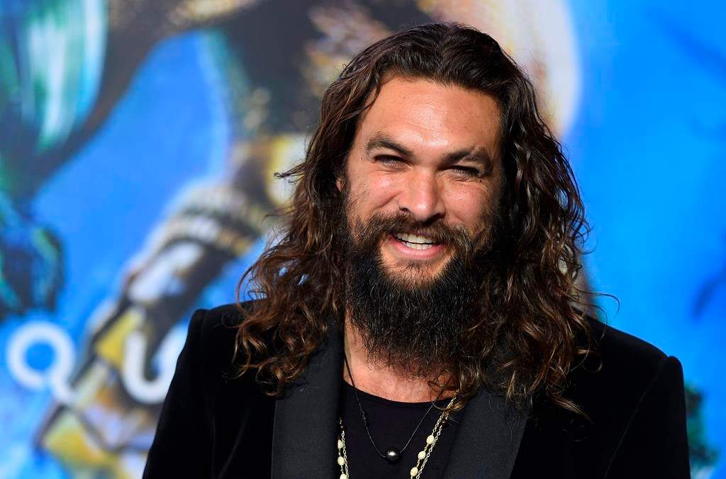 In this Dec. 12, 2018 file photo, Jason Momoa arrives at the premiere of "Aquaman" at TCL Chinese Theatre in Los Angeles.