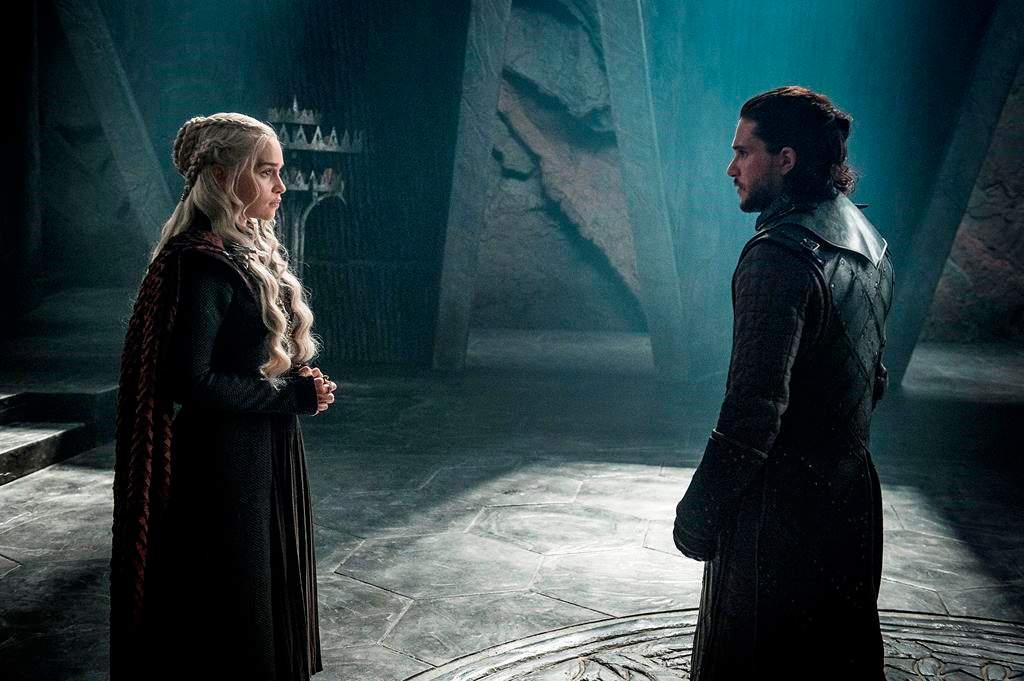 Daenerys Targaryen and Jon Snow prepare to face the Night King and his army.