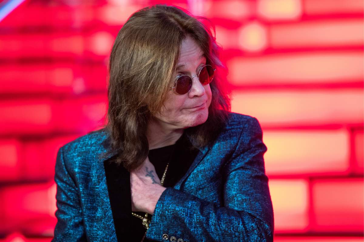 Ozzy Osbourne in the town of Krasnogorsk, Russia.