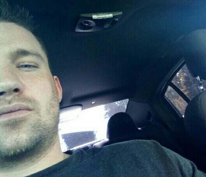 Photograph of man, 31-year-old Peter Kirkeby, arrested in child luring investigation.