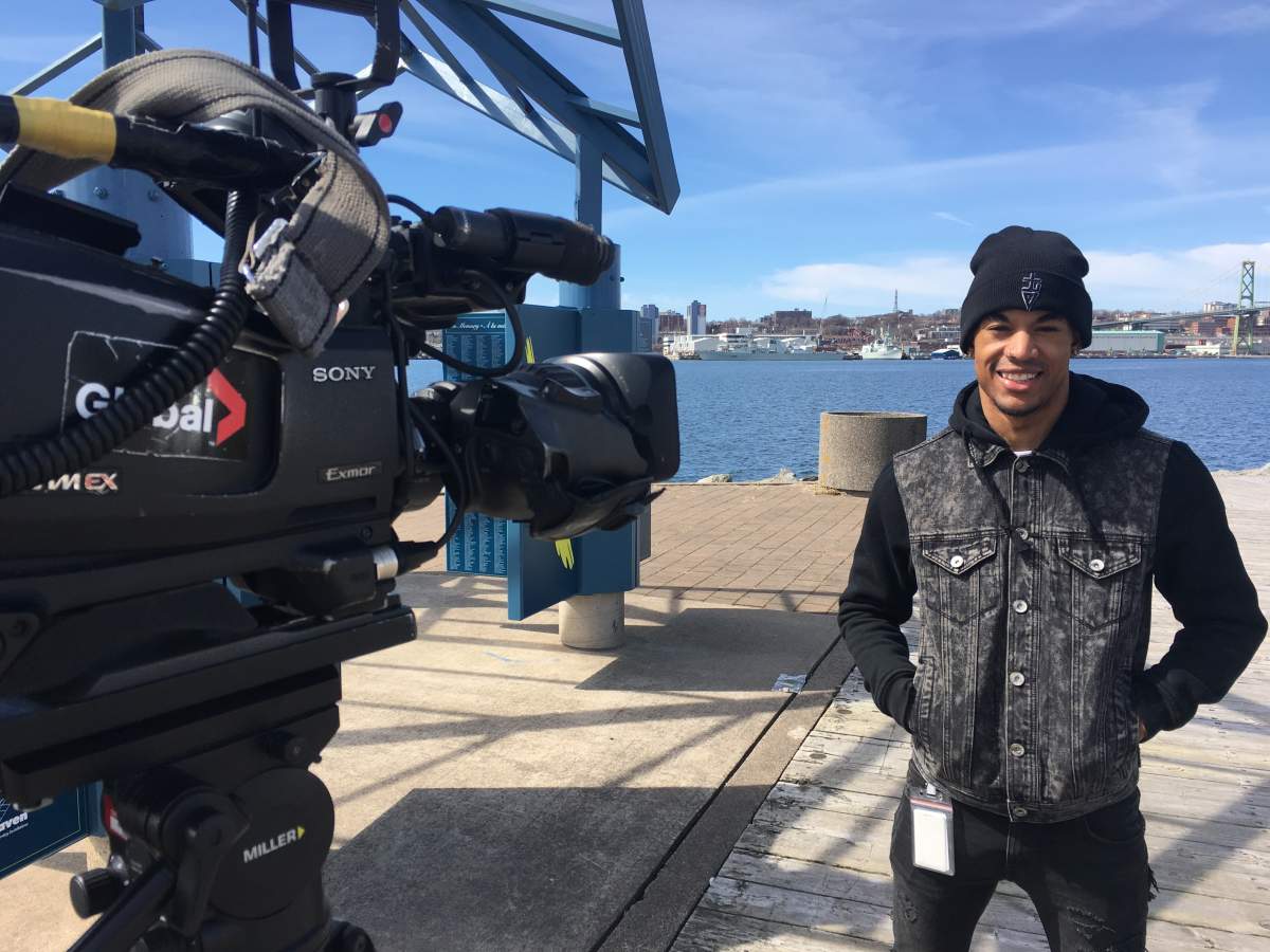 Quentrel Provo is an anti-violence advocate and founder of Stop the Violence, Spread the Love. Alexa MacLean/Global News