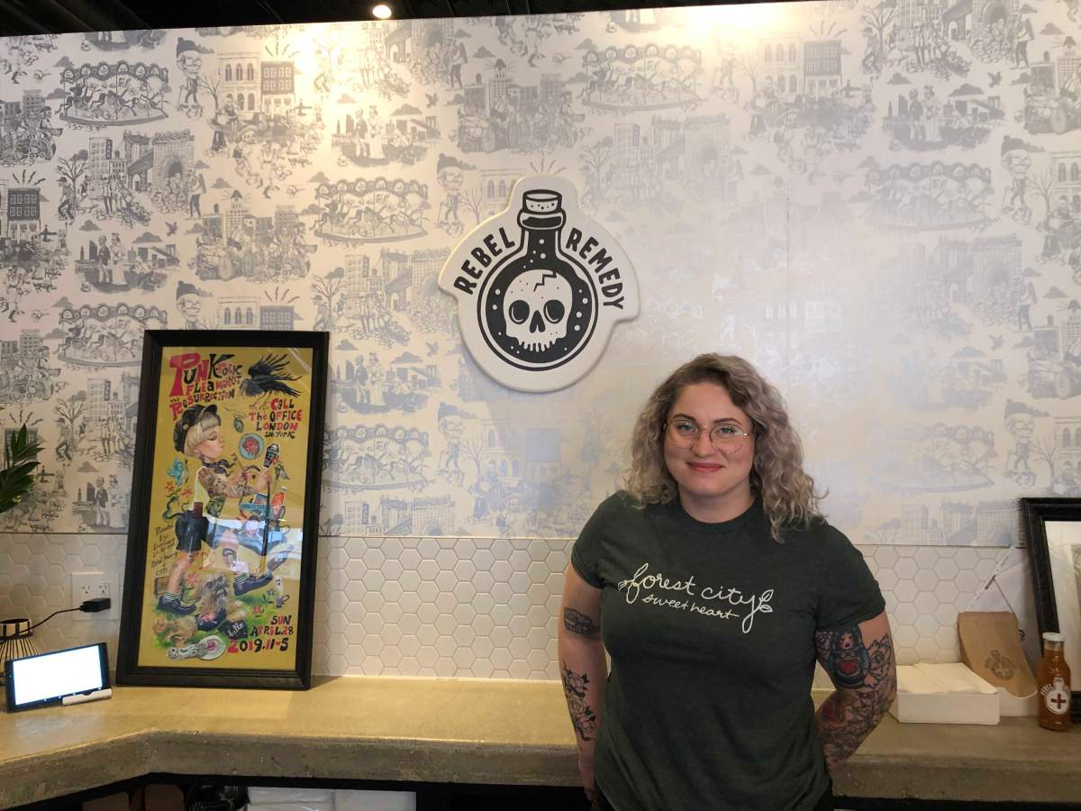 Julie Kortekaas, co-owner of Rebel Remedy