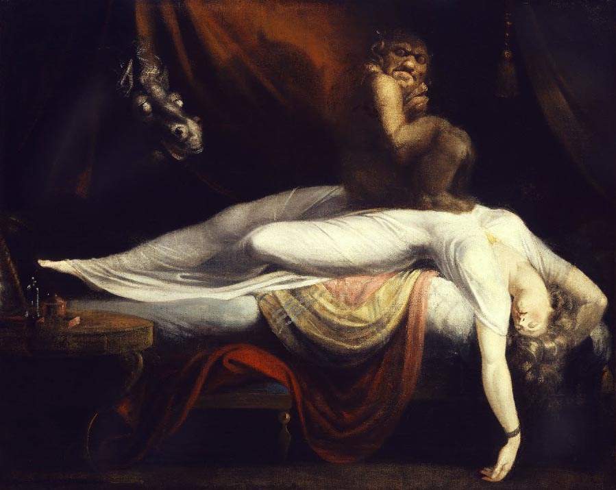 Henry Fuseli’s ‘The Nightmare’ from 1781.