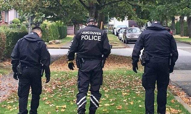 Vancouver police arrested a man after a standoff near South Granville overnight.