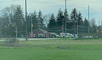 A motorcyclist is dead following a crash at Veterans Memorial Parkway and Trafalgar Street.