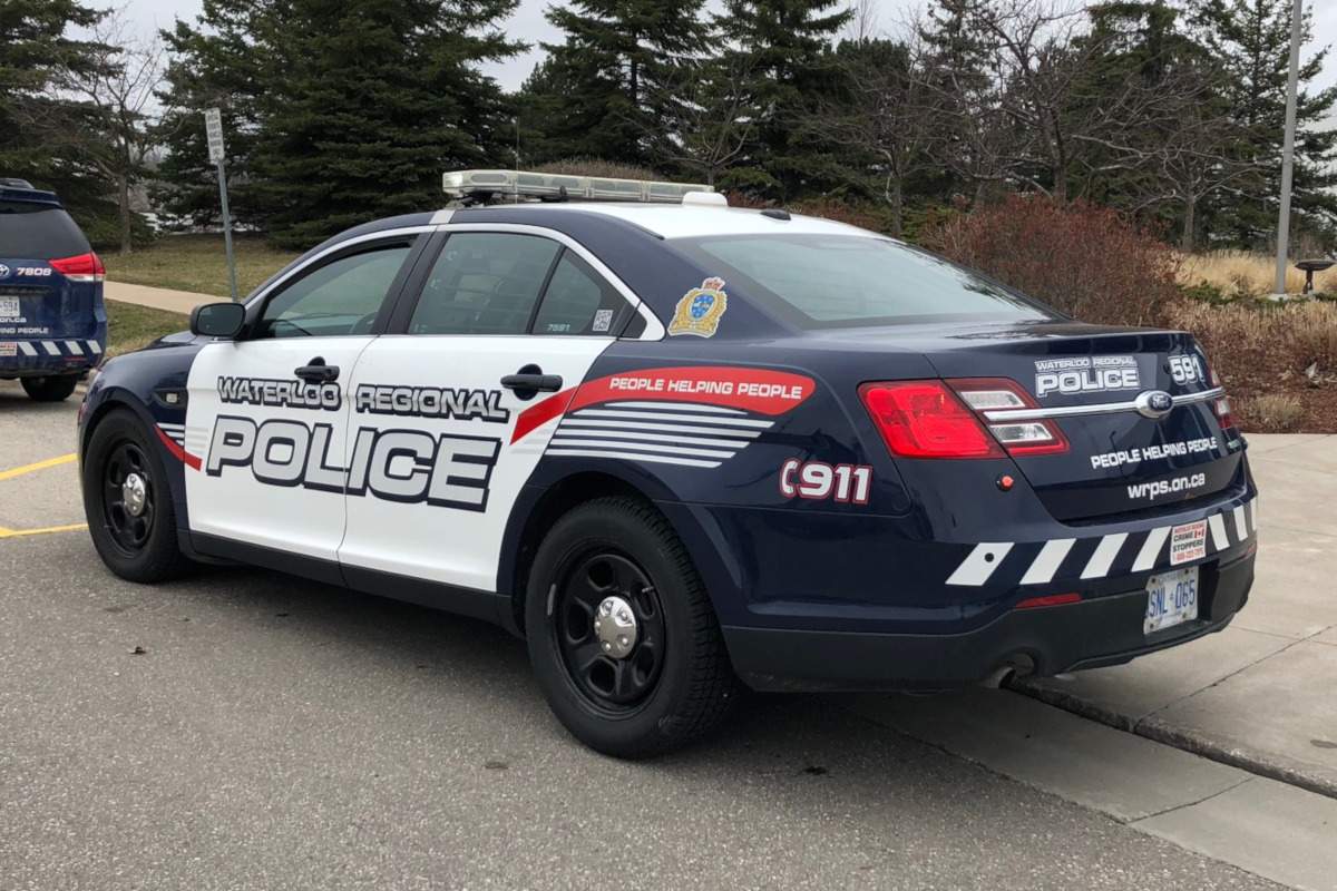 A Waterloo Regional Police cruiser.