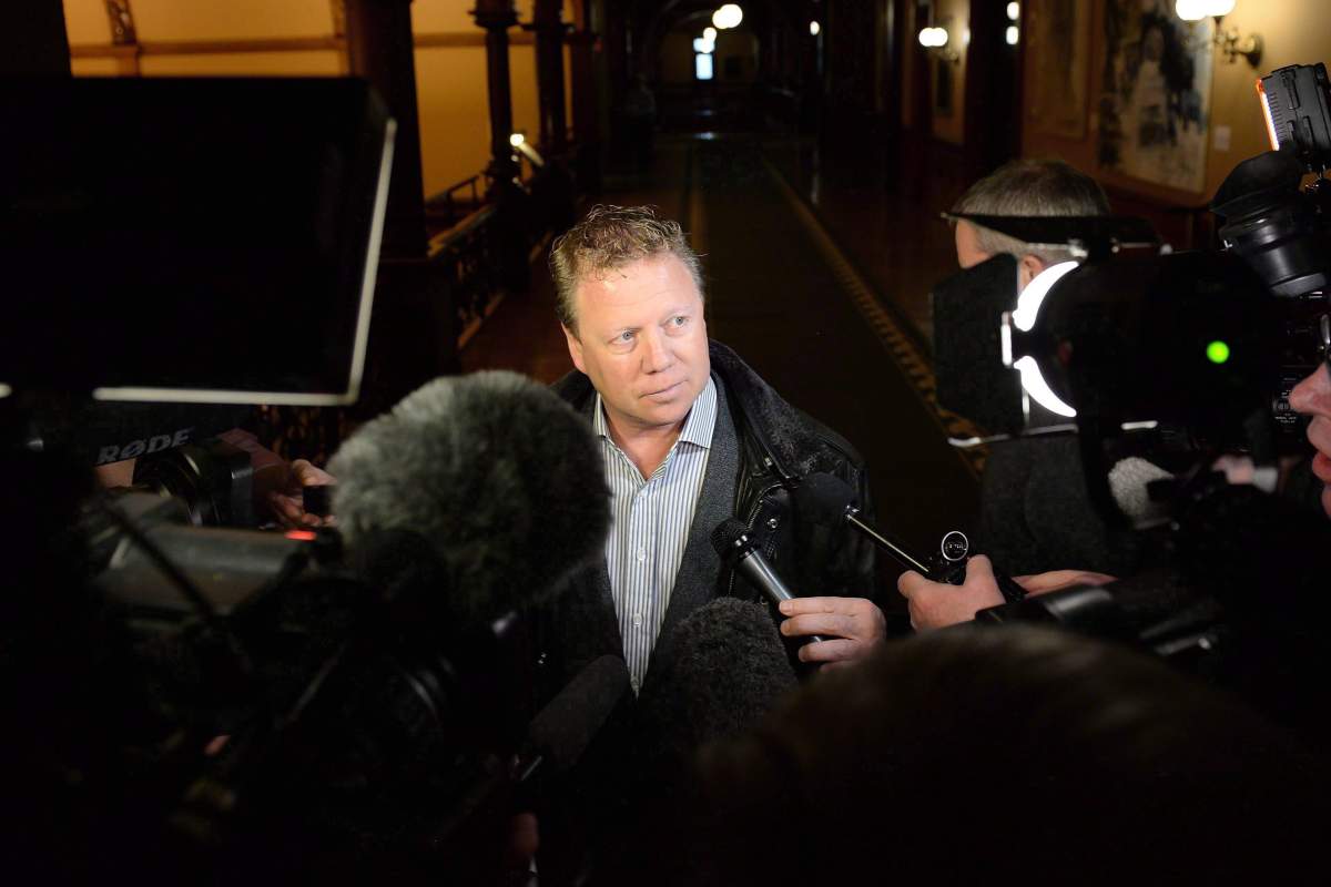 Rick Dykstra appears in a January 26, 2018, file photo.