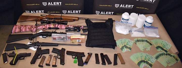 Three people are facing charges after a firearms trafficking bust that police allege was part of what's known as straw purchasing. 