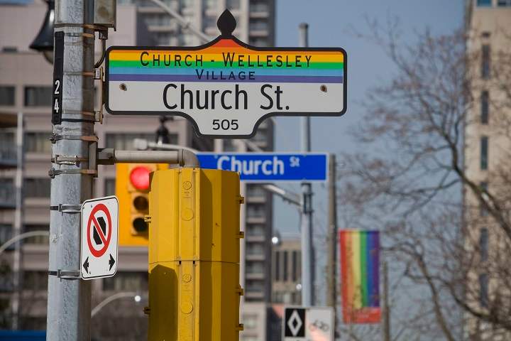 Toronto police say an altercation broke out at Toronto's village after a man was making derogatory comments in the area. Police are investigating the incident.
