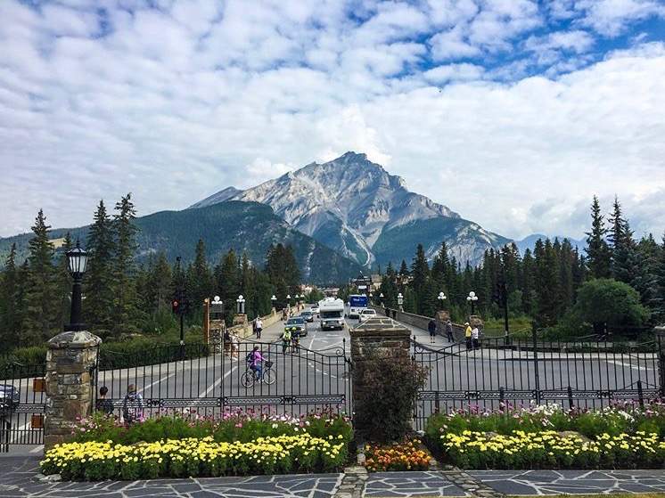 Banff Avenue Bridge, August 2018.