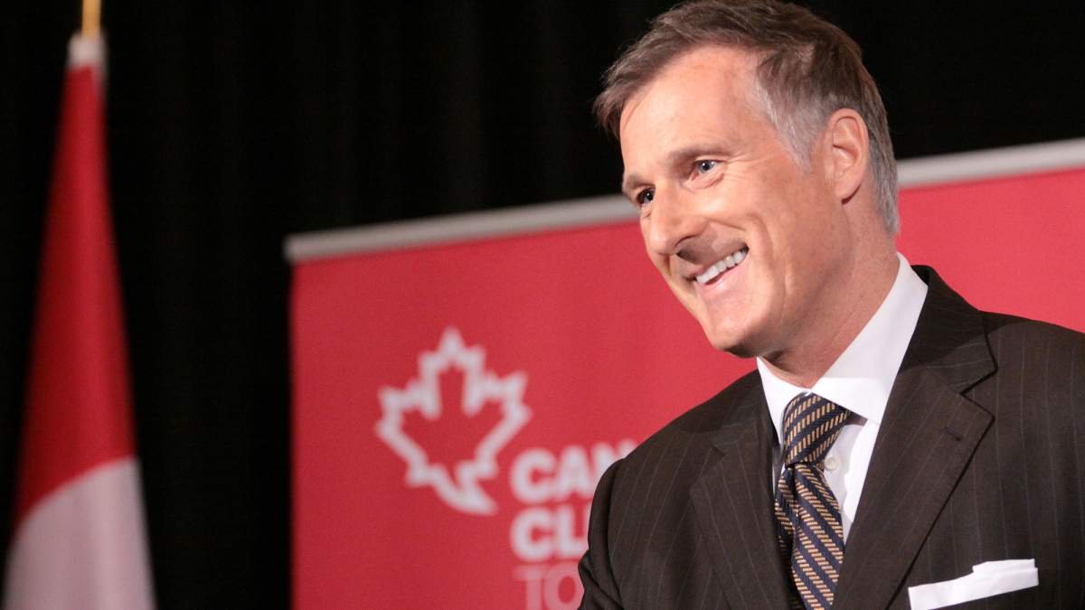 Maxime Bernier, the leader of the People's Party of Canada, begins a tour of the Thompson-Okanagan.