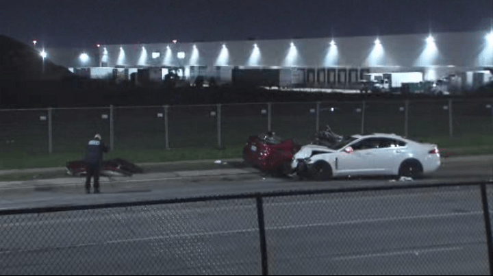 Two-car crash in Brampton Thursday leaves three people injured. 