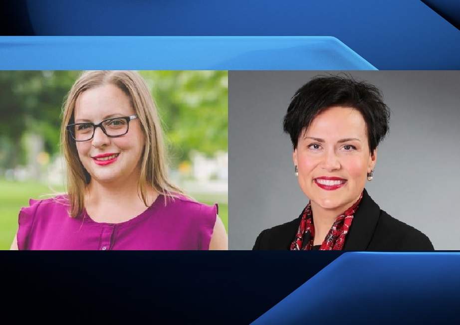 Former Ward 10 Coun. Virginia Ridley (left) and current Ward 5 Coun. Maureen Cassidy.