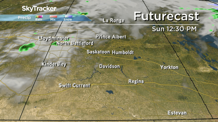 Clouds build back in across the region for Mother’s Day on Sunday.