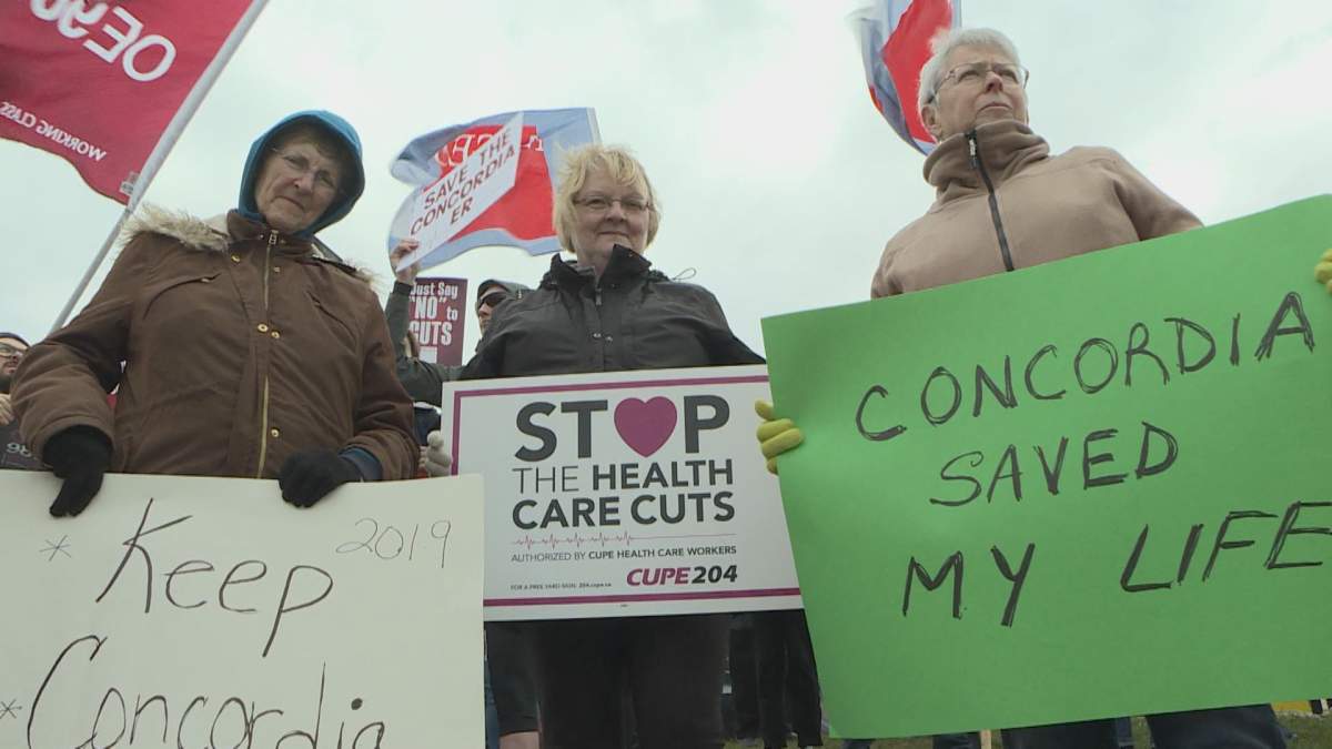 Protesters hope the Manitoba government change their minds