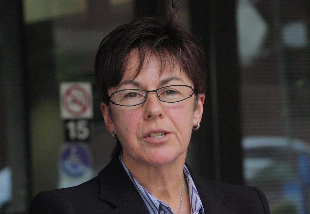 Kim Pate, executive director of the Canadian Association of Elizabeth Fry Societies, is seen outside the Ashley Smith inquest in Toronto on October 15, 2013.