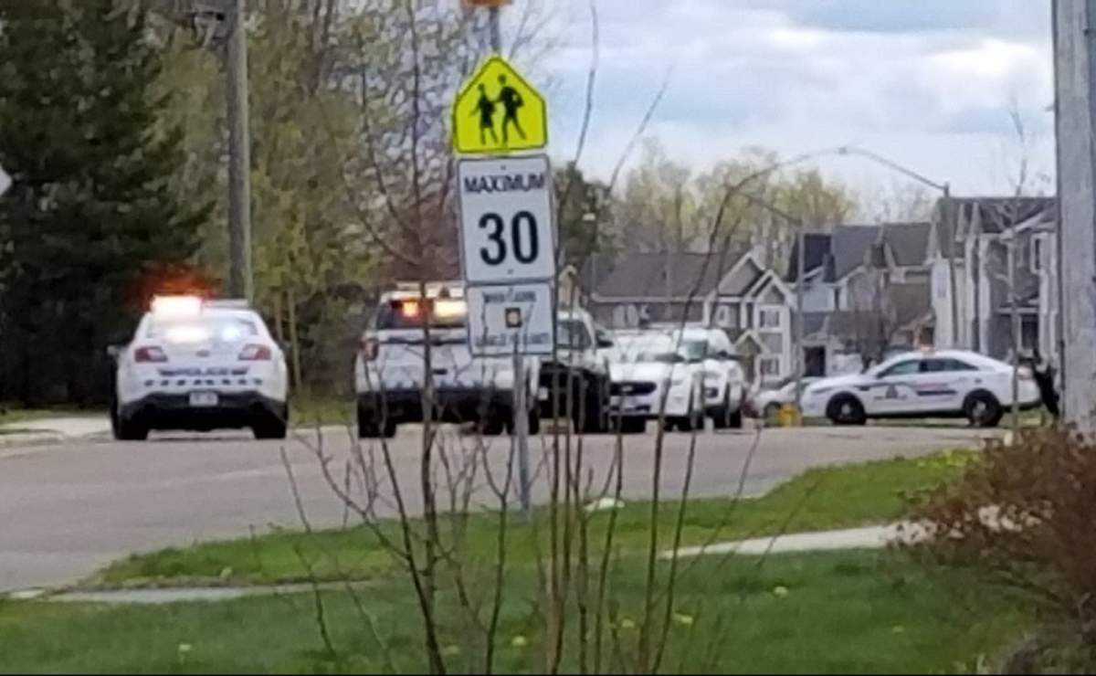Multiple streets in Moncton have been blocked off as RCMP conduct an operation in the area.