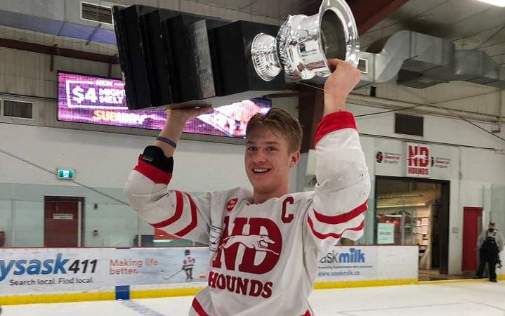 Drew Englot was originally drafted by the Lethbridge Hurricanes in the fourth round of the 2017 WHL Bantam Draft, 76th overall.