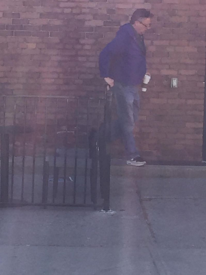 Toronto police seek assistance identifying man in an assault investigation on Danforth Avenue Sunday afternoon.