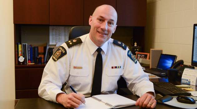 Daryl Longworth, a near 30-year police veteran, was named Woodstock's new police chief.