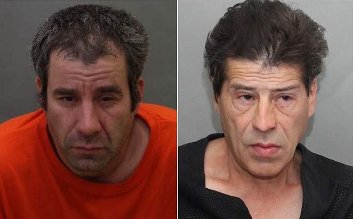 Victim identified as Valland Spolarich, 43, (left) and suspect, Herculano Pimentel, 50, (right).