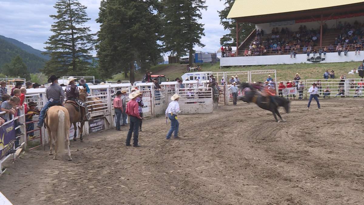 In 2019 thousands attended the 101st Falkland Stampede over the Victoria Day long weekend. The 2020 event has been postponed amid the coronavirus pandemic.