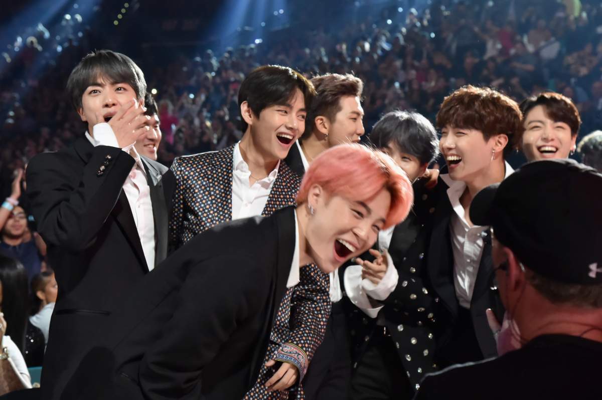 BTS accept Top Duo/Group during the 2019 Billboard Music Awards at MGM Grand Garden Arena on May 1, 2019 in Las Vegas, Nev.