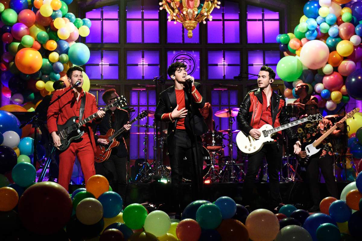 Jonas Brothers perform on ‘Saturday Night Live,’ May 11, 2019.