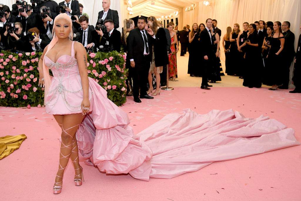 NEW YORK, NEW YORK – MAY 06: Nicki Minaj attends The 2019 Met Gala Celebrating Camp: Notes on Fashion at Metropolitan Museum of Art on May 06, 2019 in New York City. (Photo by Neilson Barnard/Getty Images)
