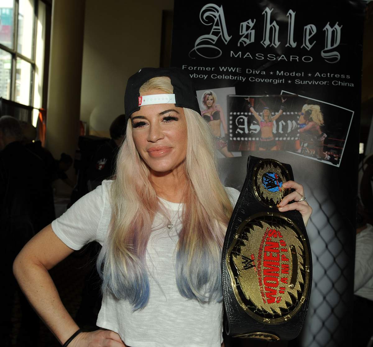 Ashley Massaro attends the 2017 Big Apple Con at Penn Plaza Pavilion on March 11, 2017 in New York City.