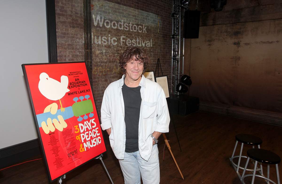 Woodstock 50 music festival co-producer Michael Lang attends a celebration of the 40th anniversary of Woodstock at the Rock & Roll Hall of Fame Annex NYC on August 13, 2009 in New York City.